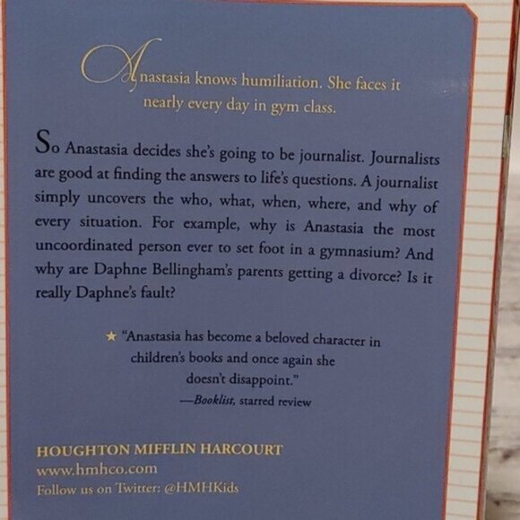3/$13 Anastasia has the Answers by Lois Lowry 1986 - Picture 4 of 5